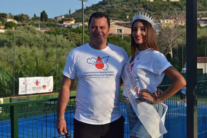 Mimmo Italiano (Presidente AMDAS) e Chiara Siciliani